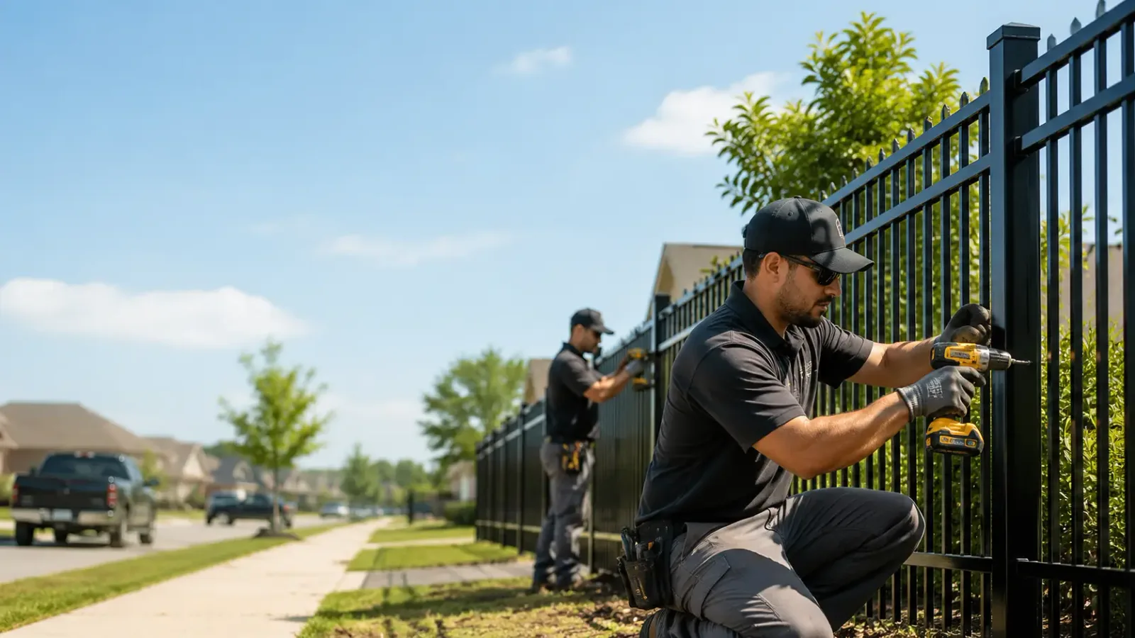 Metal Fence Installation in Corinth, MS